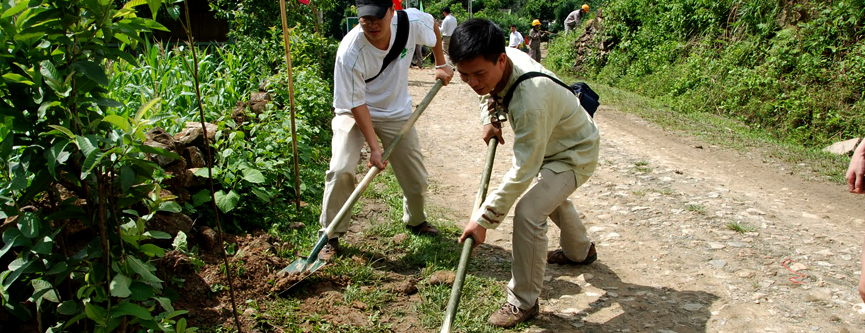 Footprint supported the “Green Sapa day” August 19th