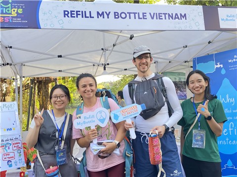 Footprint Travel's Commitment to Sustainability: Supporting RefillMyBottle in Vietnam