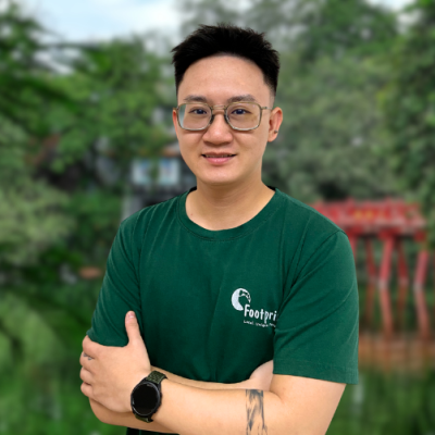 As Sales Manager, Minh drives Footprint’s growth by blending sales strategy with genuine relationship-building. He expands Footprint’s reach into new markets, making an impact that fuels long-term success.