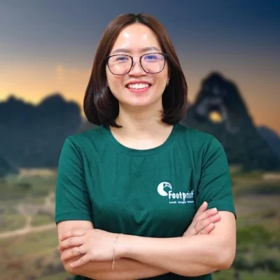 Nga nurtures Footprint’s client relationships with genuine care, ensuring consistent communication and support. Her dedication to client satisfaction helps Footprint deliver on its promises, building trust that lasts well beyond a single trip.